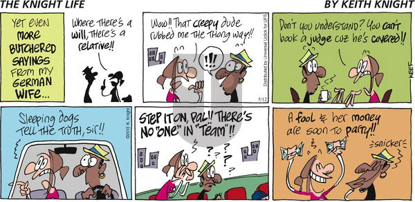 The Knight Life on Sunday May 12, 2013 Comic Strip