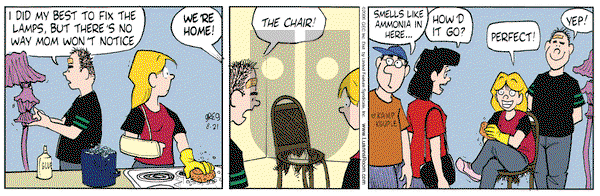 Luann - Monday August 21, 2006 Comic Strip