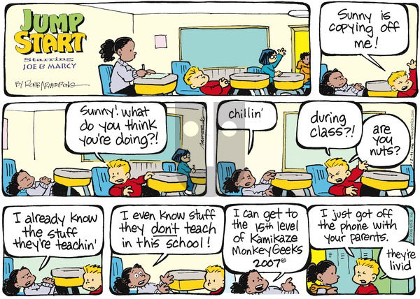 JumpStart on Sunday December 31, 2006 Comic Strip