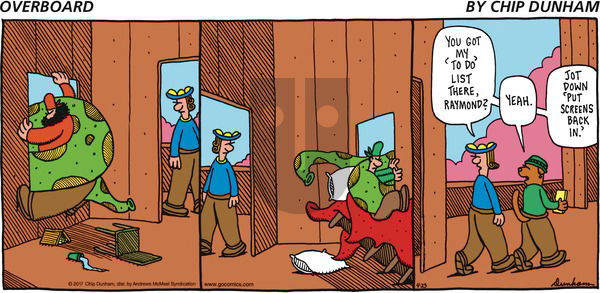 Overboard on Sunday April 23, 2017 Comic Strip