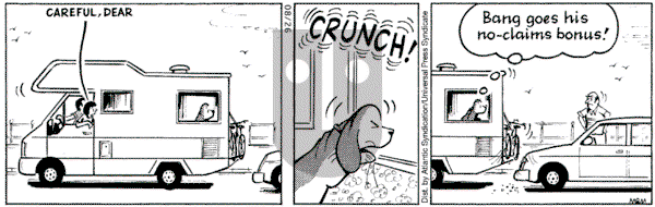 Fred Basset on Friday August 27, 2004 Comic Strip
