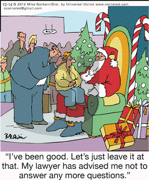 Cornered on Friday December 14, 2012 Comic Strip