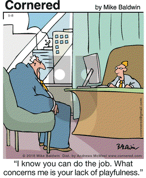 Cornered on Tuesday May 8, 2018 Comic Strip