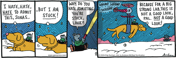 Overboard on Friday December 5, 2025 Comic Strip