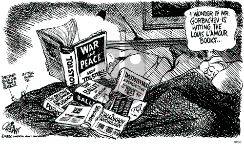 Pat Oliphant on Wednesday October 30, 1985 Comic Strip