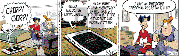 Baldo on Wednesday February 17, 2016 Comic Strip