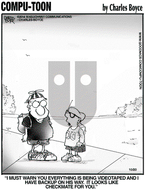 Compu-toon on Monday October 20, 2014 Comic Strip