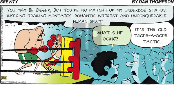 Brevity on Sunday July 23, 2017 Comic Strip