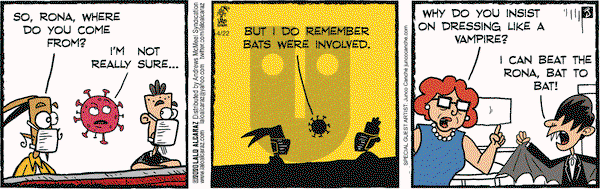 La Cucaracha on Wednesday April 22, 2020 Comic Strip