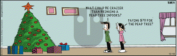 Grand Avenue on Monday December 18, 2023 Comic Strip