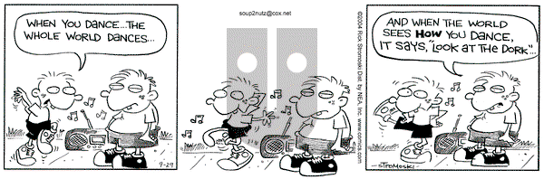 Soup to Nutz - Old on Wednesday September 29, 2004 Comic Strip