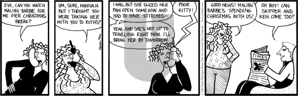 Clear Blue Water on Thursday December 22, 2005 Comic Strip