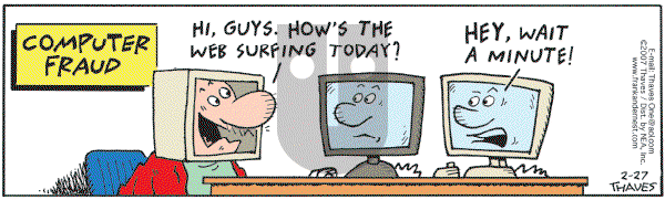 Frank and Ernest - Tuesday February 27, 2007 Comic Strip