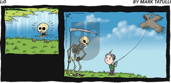 Lio on Sunday July 26, 2015 Comic Strip