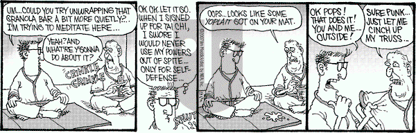 Monty on Wednesday December 5, 2007 Comic Strip