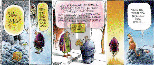 Non Sequitur on Sunday January 21, 1996 Comic Strip
