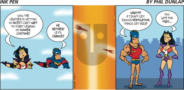 Ink Pen on Sunday May 22, 2011 Comic Strip