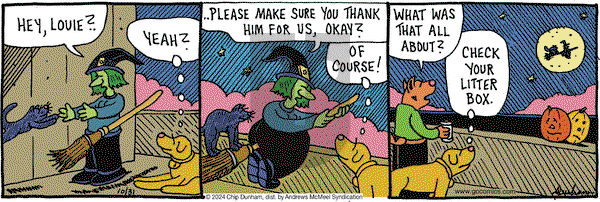 Overboard - Thursday October 31, 2024 Comic Strip
