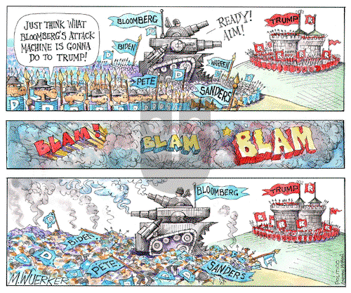 Matt Wuerker on Tuesday February 25, 2020 Comic Strip
