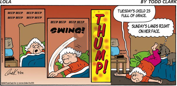 Lola on Sunday March 22, 2020 Comic Strip