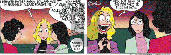 9 Chickweed Lane on Saturday October 3, 2015 Comic Strip