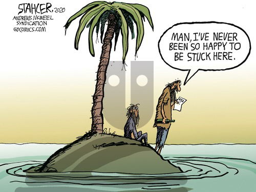 Jeff Stahler on Sunday August 9, 2020 Comic Strip