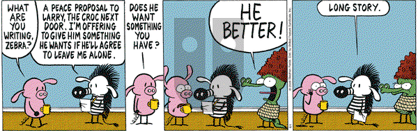 Pearls Before Swine on Saturday April 4, 2009 Comic Strip