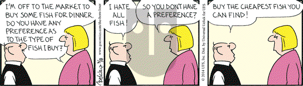 The Born Loser on Saturday March 8, 2014 Comic Strip