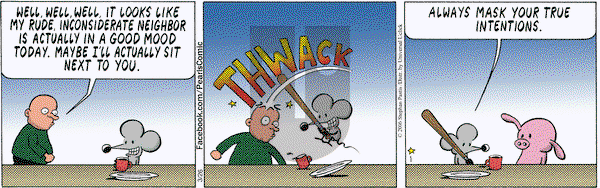Pearls Before Swine on Saturday March 26, 2016 Comic Strip