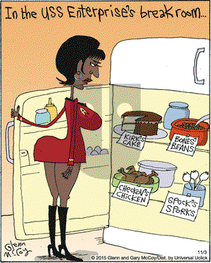 The Flying McCoys on Tuesday November 3, 2015 Comic Strip