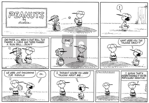 Peanuts on Monday September 7, 1964 Comic Strip