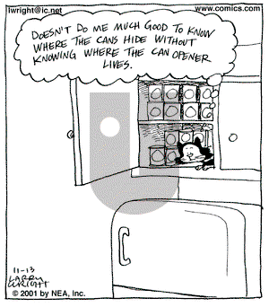 Kit 'N' Carlyle on Tuesday February 5, 2002 Comic Strip