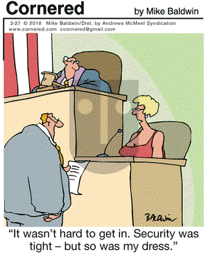 Cornered - Tuesday February 27, 2018 Comic Strip