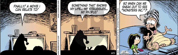 Baldo - Monday November 5, 2001 Comic Strip