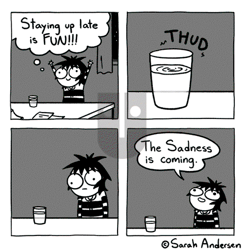 Sarah's Scribbles on Saturday April 13, 2019 Comic Strip