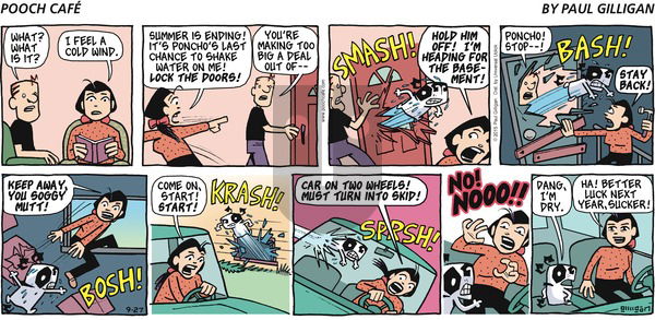 Pooch Cafe on Sunday September 27, 2015 Comic Strip