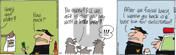 The Knight Life on Wednesday February 25, 2015 Comic Strip