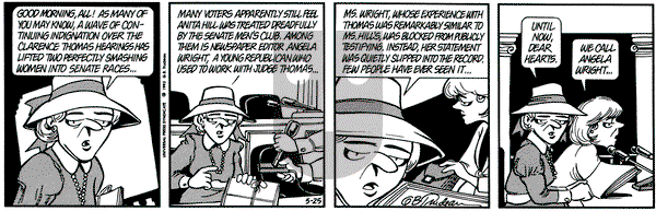 Doonesbury on Monday May 25, 1992 Comic Strip