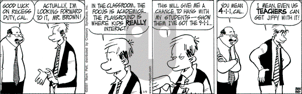Mr. Lowe on Thursday January 9, 2025 Comic Strip