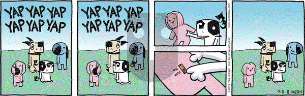 Pooch Cafe on Saturday July 5, 2014 Comic Strip