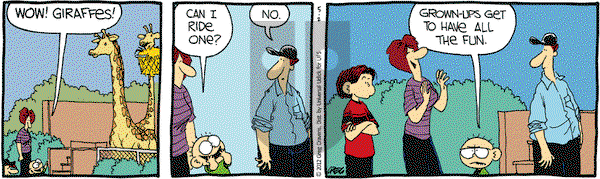 The Buckets on Wednesday May 2, 2012 Comic Strip