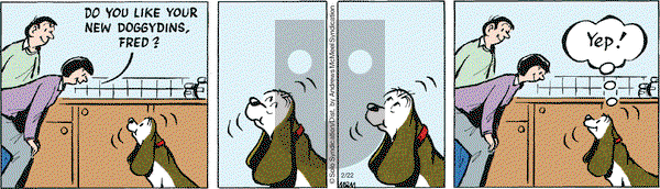 Fred Basset on Monday February 22, 2021 Comic Strip