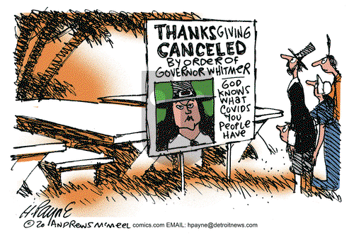 Henry Payne on Saturday November 14, 2020 Comic Strip