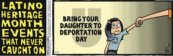 La Cucaracha on Thursday September 20, 2012 Comic Strip