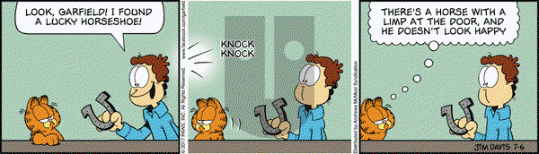 Garfield on Thursday July 6, 2017 Comic Strip