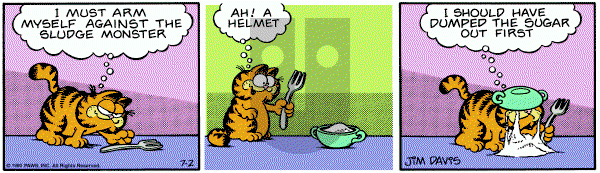 Garfield on Wednesday July 2, 1980 Comic Strip