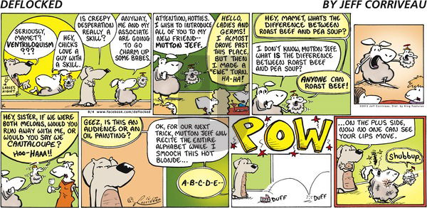 DeFlocked on Sunday August 4, 2013 Comic Strip