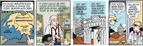 Doonesbury on Monday November 12, 2007 Comic Strip
