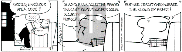 The Born Loser on Friday December 3, 1999 Comic Strip