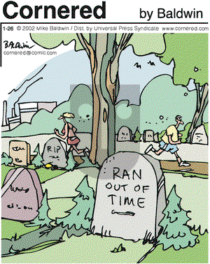 Cornered on Saturday January 26, 2002 Comic Strip